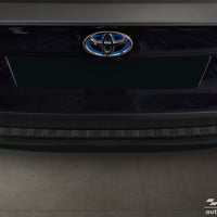 BLACK MATT Ladekantenschutz für TOYOTA  RAV4 V generation /Hybrid 2018-> Schwarz Matt