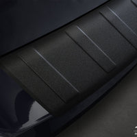 BLACK MATT Ladekantenschutz für SKODA  OCTAVIA III combi FL2016-2019 Schwarz Matt