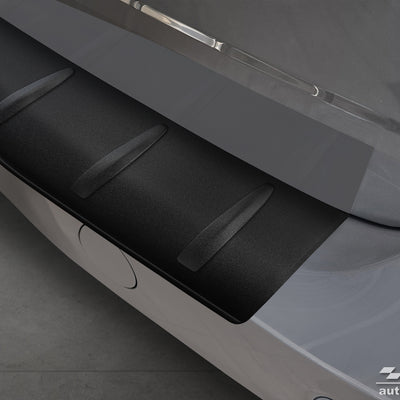 BLACK MATT Ladekantenschutz für FORD TRANSIT CUSTOM II 2023- > / FORD TOURNEO CUSTOM II 2023-> Schwarz Matt