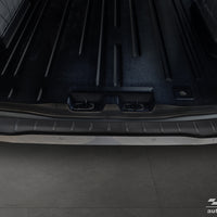 BLACK MATT Ladekantenschutz für FORD TRANSIT CUSTOM II 2023- > / FORD TOURNEO CUSTOM II 2023-> Schwarz Matt