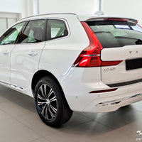 BLACK MATT Ladekantenschutz für VOLVO  XC60 II / R-Design 2017-2021, FL2021-> Schwarz Matt