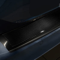 Carbon Ladekantenschutzleiste für VOLKSWAGEN  PASSAT B8 variant / R-line / Alltrack/ GTE 2014-2019, FL2019->2023 Schwarzer Stahl mit schwarzer Carbon Farbe