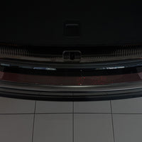 Carbon Ladekantenschutzleiste für Audi Q5 Rot-Schwarz