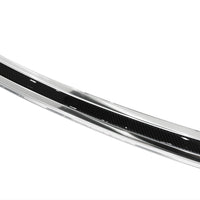 Carbon Ladekantenschutzleiste für BMW  X6 II F16 2014-2019 Poliertes Stahl mit Schwarzer Carbon Farbe
