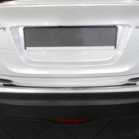 Carbon Ladekantenschutzleiste für TOYOTA  C-HR   crossover 2016-2019, FL2019->2023 Poliertes Stahl mit Schwarzer Carbon Farbe