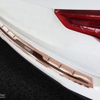 Carbon Ladekantenschutzleiste für BMW  X3 ( F97 ) M Competition 2019-2021 / G01 M-pakiet / M-Sport 2017-2021, FL2021-2024 Kupfer poliert - Carbon