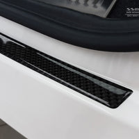 Carbon Ladekantenschutzleiste für Audi Q3 Schwarz