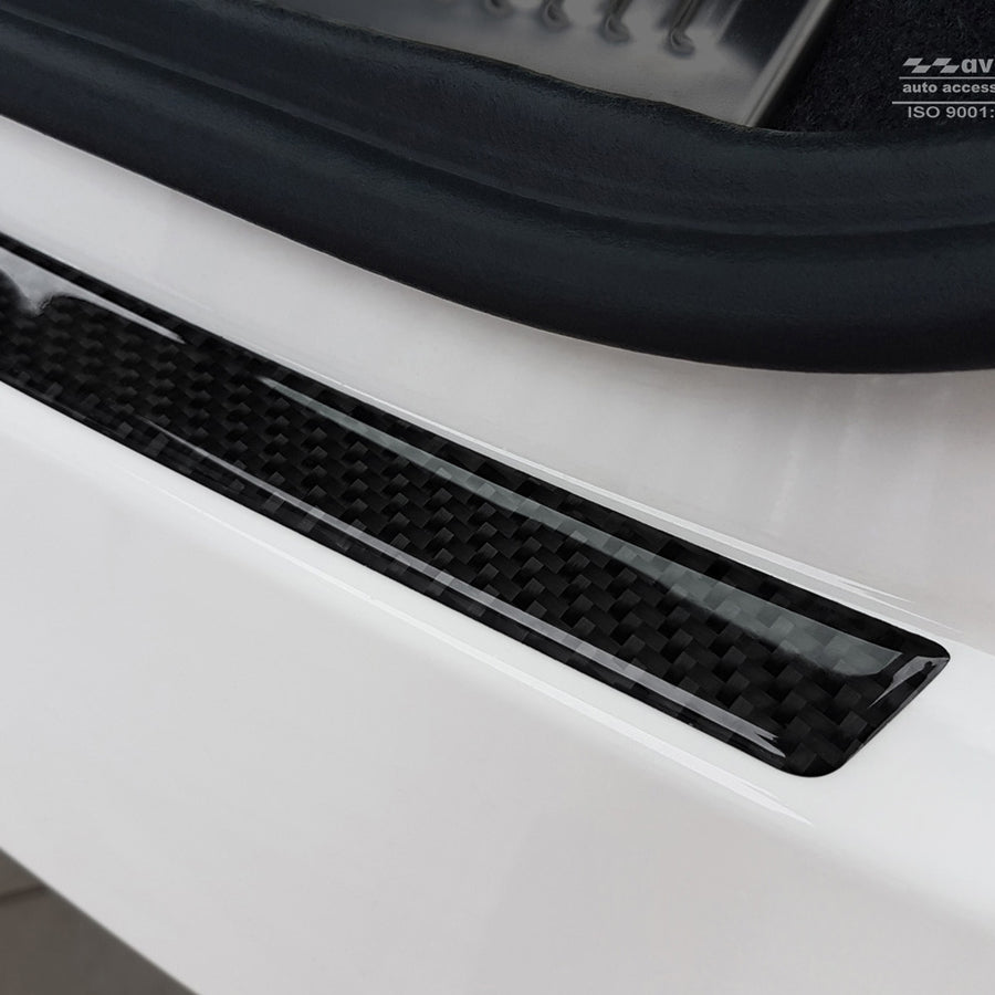 Carbon Ladekantenschutzleiste für Audi Q3 Schwarz