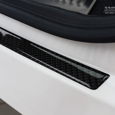 Carbon Ladekantenschutzleiste für Audi Q3 Schwarz