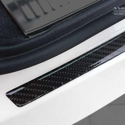 Carbon Ladekantenschutzleiste für Audi Q3 Schwarz