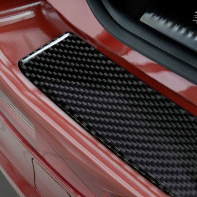 Carbon Ladekantenschutzleiste für AUDI  SQ5  2013-> Schwarz Carbon