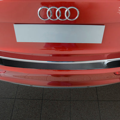 Carbon Ladekantenschutzleiste für AUDI  SQ5  2013-> Schwarz Carbon