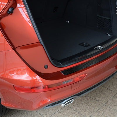 Carbon Ladekantenschutzleiste für AUDI  SQ5  2013-> Schwarz Carbon
