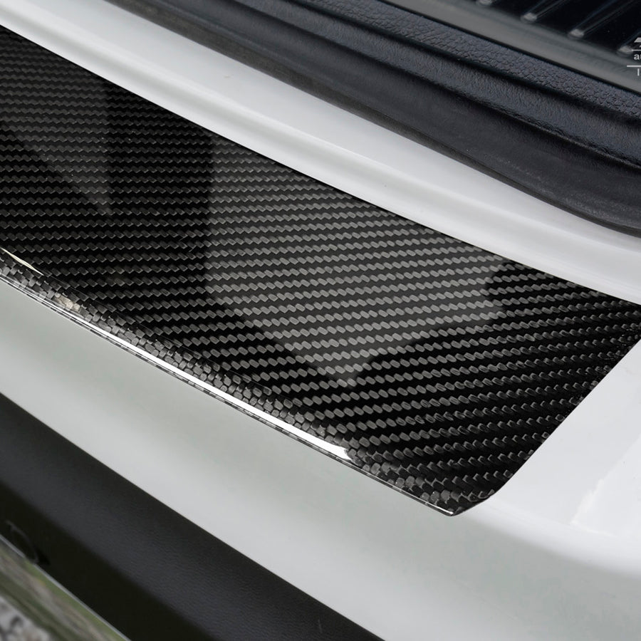 Carbon Ladekantenschutzleiste für MERCEDES  GLC 2015-> Schwarz Carbon