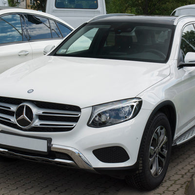 Carbon Ladekantenschutzleiste für MERCEDES  GLC 2015-> Schwarz Carbon