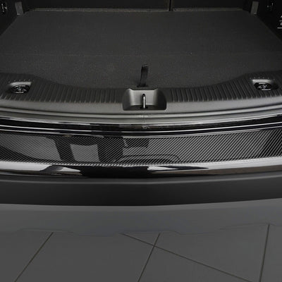 Carbon Ladekantenschutzleiste für OPEL MOKKA X 2016-> Schwarz Carbon