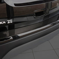 Carbon Ladekantenschutzleiste für OPEL MOKKA X 2016-> Schwarz Carbon