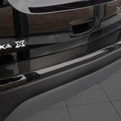 Carbon Ladekantenschutzleiste für OPEL MOKKA X 2016-> Schwarz Carbon
