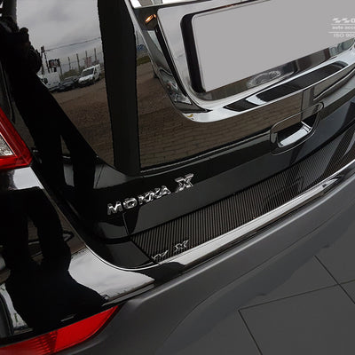 Carbon Ladekantenschutzleiste für OPEL MOKKA X 2016-> Schwarz Carbon