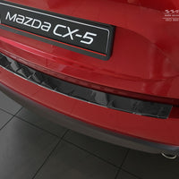 Carbon Ladekantenschutzleiste für MAZDA  CX-5 2017-> Schwarz Carbon