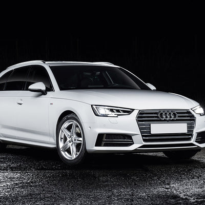 Carbon Ladekantenschutzleiste für AUDI  A4 B9 avant 2015-> Schwarz Carbon