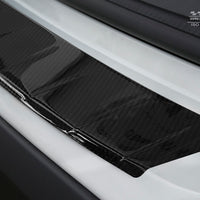 Carbon Ladekantenschutzleiste für BMW  X1 F48  2015-> Schwarz Carbon