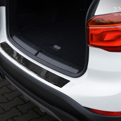Carbon Ladekantenschutzleiste für BMW  X1 F48  2015-> Schwarz Carbon