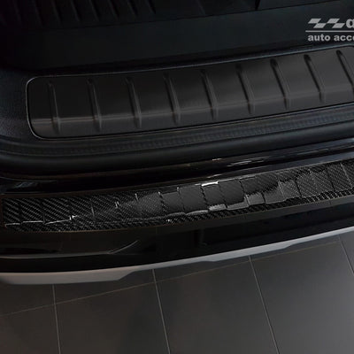 Carbon Ladekantenschutzleiste für BMW  X4 II (GO2) 2018-2021, FL 2021 -> Schwarz Carbon
