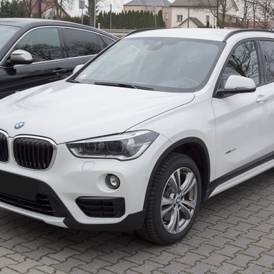 Carbon Ladekantenschutzleiste für BMW  X1 F48  FL2015-2019, FL2019-2022 Schwarz Carbon