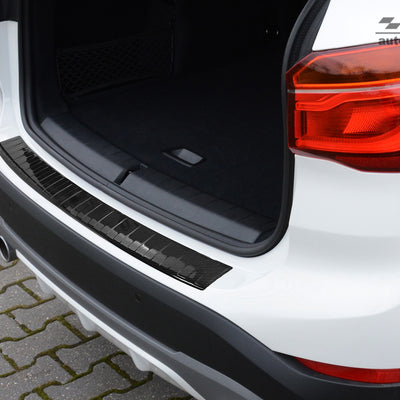Carbon Ladekantenschutzleiste für BMW  X1 F48  FL2015-2019, FL2019-2022 Schwarz Carbon