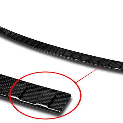 Carbon Ladekantenschutzleiste für BMW  X4 F26 2014-2018 Schwarz Carbon
