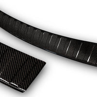 Carbon Ladekantenschutzleiste für OPEL  ASTRA V K sports tourer  2015-2019, FL2019-2022 Schwarz Carbon