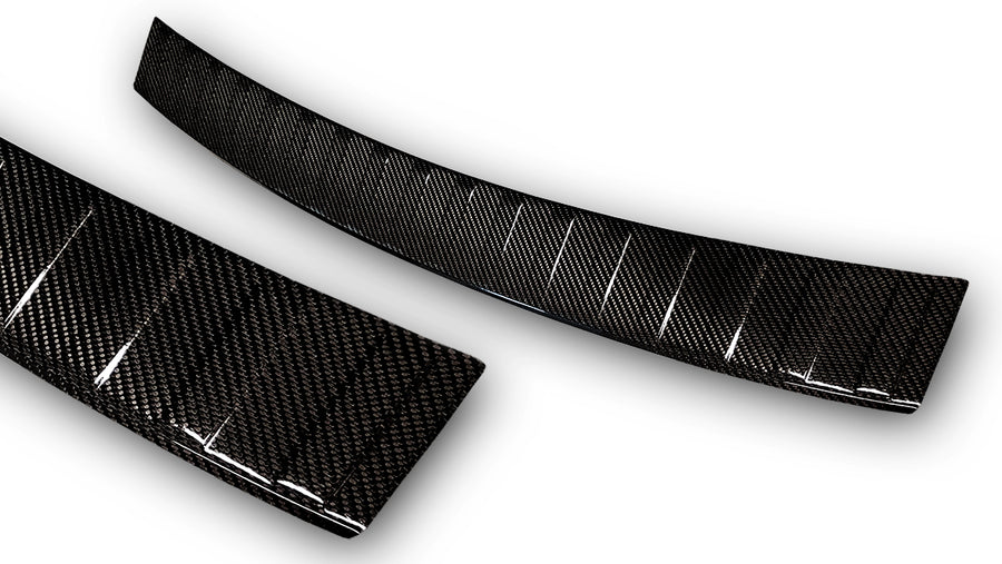 Carbon Ladekantenschutzleiste für OPEL  ASTRA V K sports tourer  2015-2019, FL2019-2022 Schwarz Carbon
