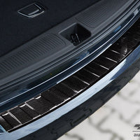 Carbon Ladekantenschutzleiste für OPEL  ASTRA V K sports tourer  2015-2019, FL2019-2022 Schwarz Carbon