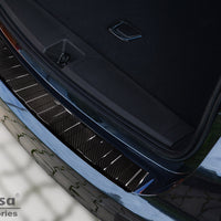 Carbon Ladekantenschutzleiste für OPEL  ASTRA V K sports tourer  2015-2019, FL2019-2022 Schwarz Carbon