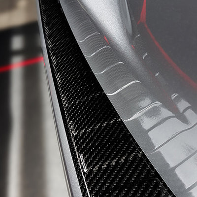 Carbon Ladekantenschutzleiste für Mitsubishi ASX Schwarz Carbon