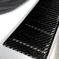 Carbon Ladekantenschutzleiste für Mitsubishi ASX Schwarz Carbon