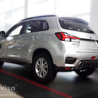 Carbon Ladekantenschutzleiste für Mitsubishi ASX Schwarz Carbon
