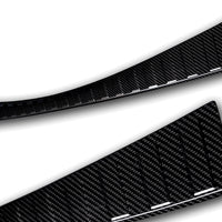 Carbon Ladekantenschutzleiste für Mitsubishi ASX Schwarz Carbon