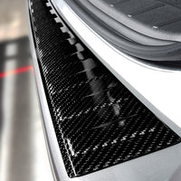 Carbon Ladekantenschutzleiste für Mitsubishi ASX Schwarz Carbon