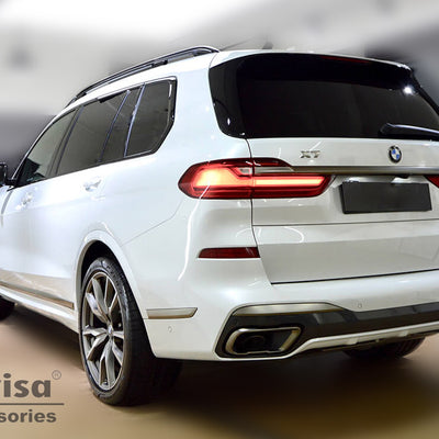 Carbon Ladekantenschutzleiste für BMW  X7 (G07) M-pakiet 2018-> Schwarz Carbon