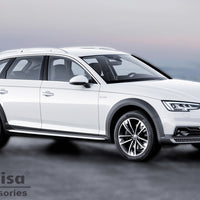Carbon Ladekantenschutzleiste für AUDI  A4 B9 ALLROAD 2016-2019, FL2019-> Schwarz Carbon