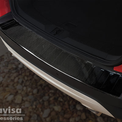 Carbon Ladekantenschutzleiste für FORD  KUGA II / FORD KUGA II VIGNALE  2012-2016, FL2016-2019 Schwarz Carbon
