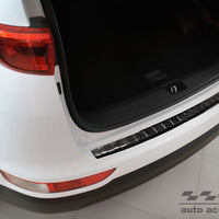 Carbon Ladekantenschutzleiste für KIA  SPORTAGE IV 2016-2018 Schwarz Carbon