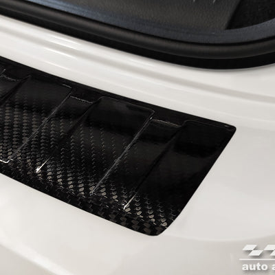 Carbon Ladekantenschutzleiste für VOLKSWAGEN  ARTEON 2017-2020, FL2020-> Schwarz Carbon