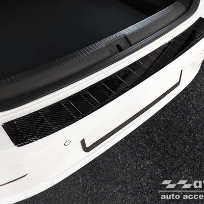Carbon Ladekantenschutzleiste für VOLKSWAGEN  ARTEON 2017-2020, FL2020-> Schwarz Carbon