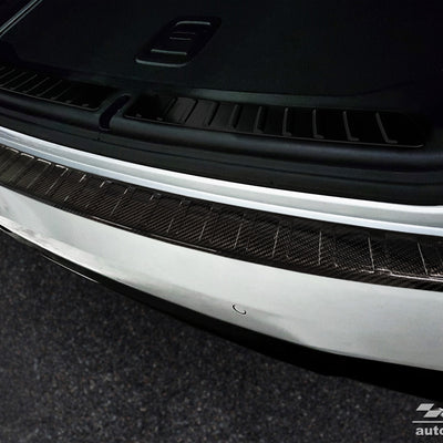 Carbon Ladekantenschutzleiste für BMW  X3 G01 (without M pakiet) 2017-2021, FL2021- FL2021-2024 Schwarz Carbon