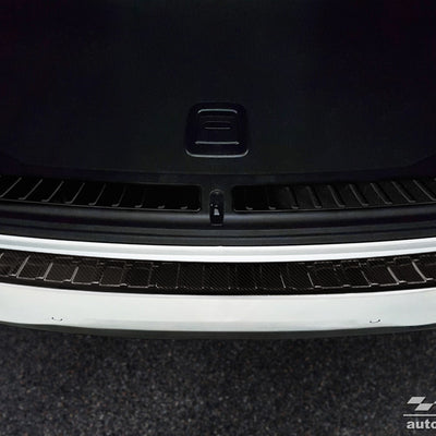 Carbon Ladekantenschutzleiste für BMW  X3 G01 (without M pakiet) 2017-2021, FL2021- FL2021-2024 Schwarz Carbon