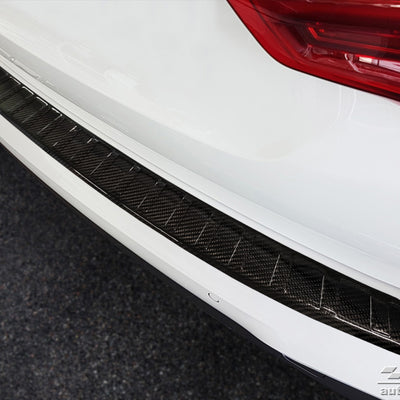 Carbon Ladekantenschutzleiste für BMW  X3 G01 (without M pakiet) 2017-2021, FL2021- FL2021-2024 Schwarz Carbon