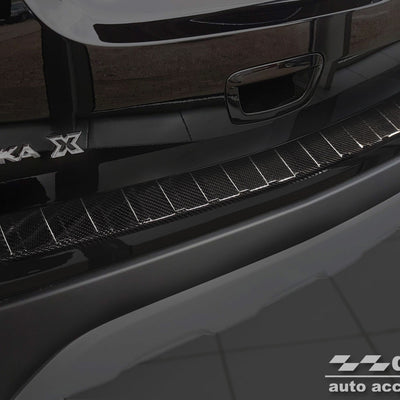 Carbon Ladekantenschutzleiste für OPEL  MOKKA X  FL2016-> Schwarz Carbon